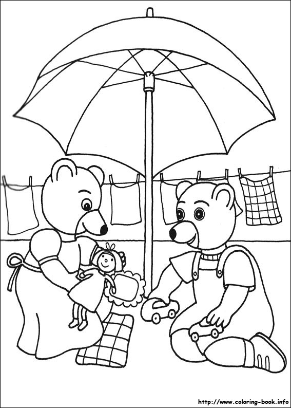 Little Brown Bear coloring picture